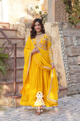 πͺ‘ Cotton-Lined Faux Blooming Set with Sequin Detailing